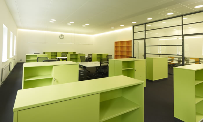 Farbenfroh und modern – das Technische Büro bei Herkules Meuselwitz