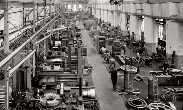 Blick in die Produktion, 1960er Jahre