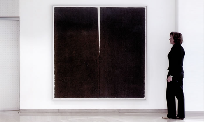 Kunst im Büro – Bild von Richard Serra