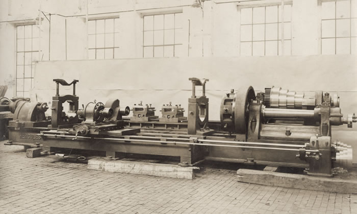 Walzenschruppmaschine, 1920